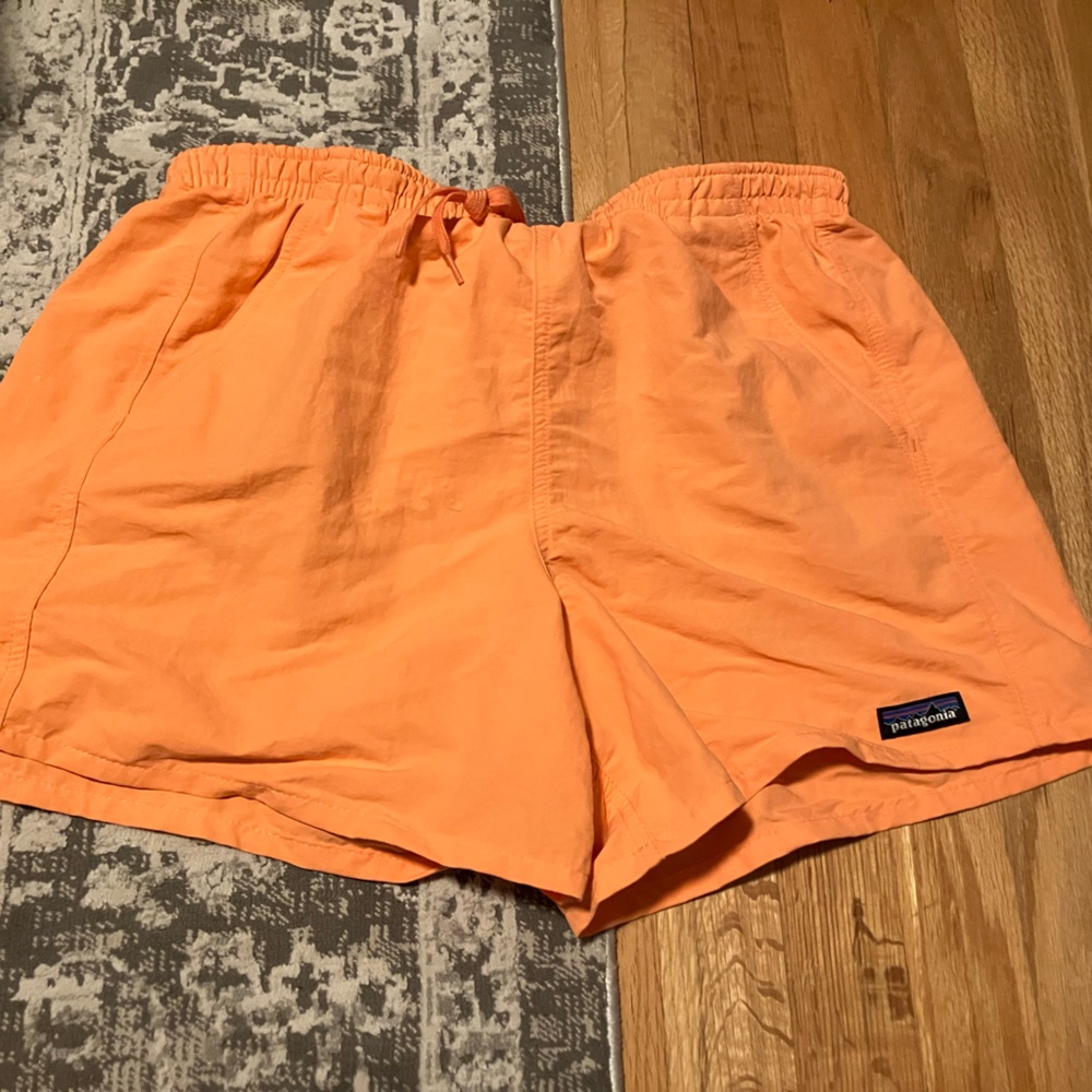 Patagonia Baggies Orange Shorts